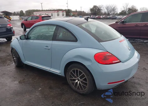 2014 Volkswagen Beetle 2.5L из США, поврежденный, VIN 3VWJP7AT5EM612083